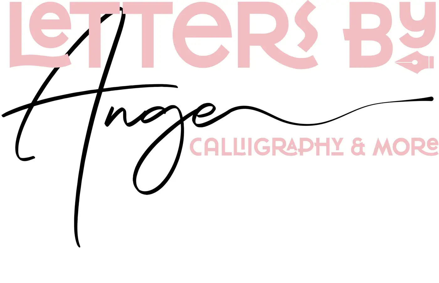 Letters by Ange Logo w:background