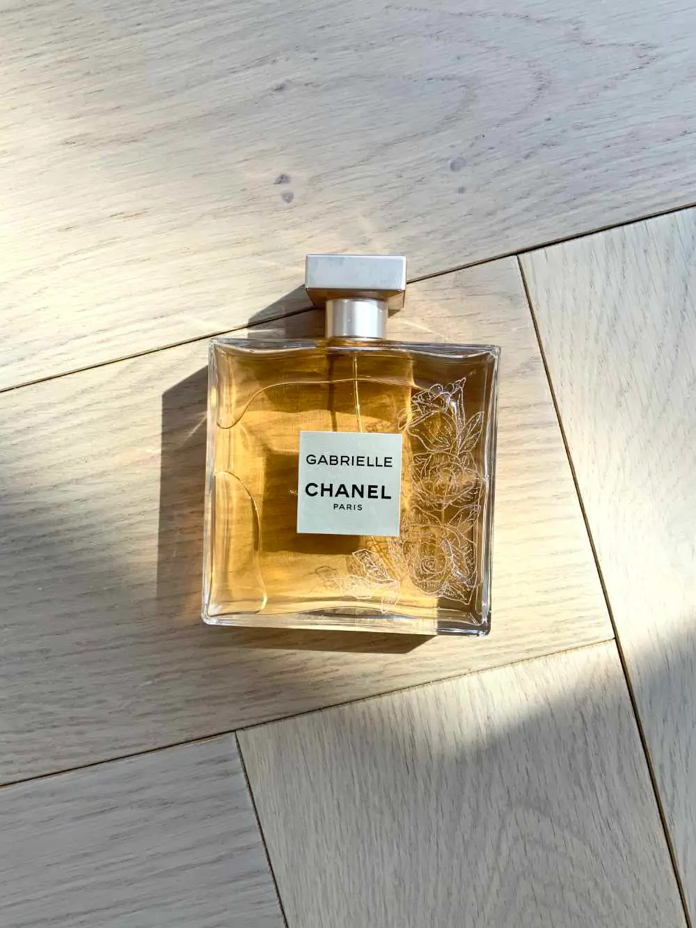 letters by ange - chanel caligraphy perfume bottle - 1000px